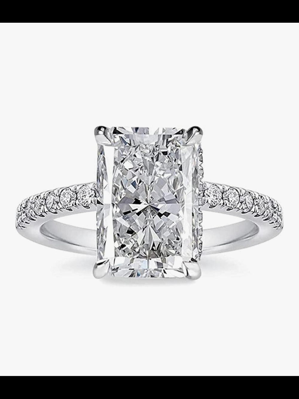 Engagement Ring for Women-5A Cubic Zirconia- Effinny Size 7 Brand New